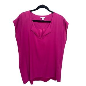 New York & Company Pink Blouse